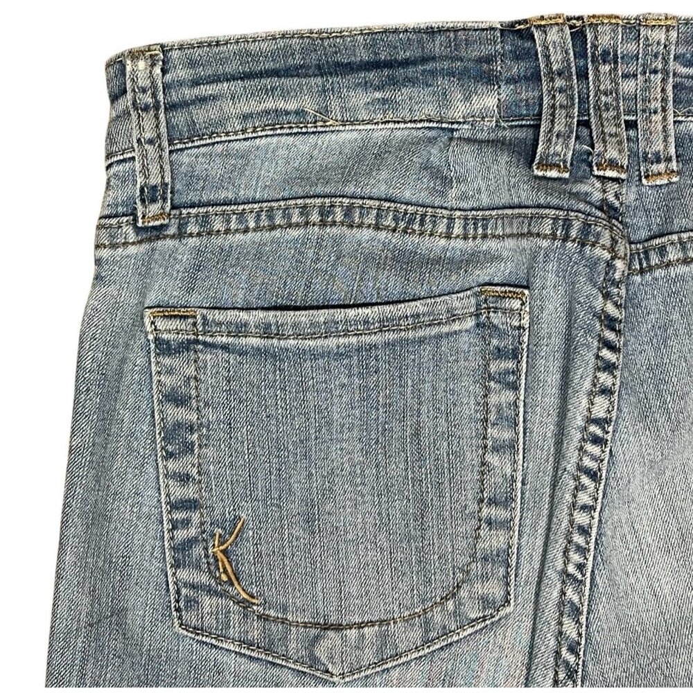 Kut from the Kloth Women Straight Leg Jeans Blue Size 4 Stretch - Picture 10 of 14